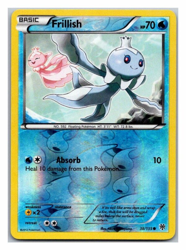 Frillish 38/135 Plasma Storm (Common) (LP Condition)