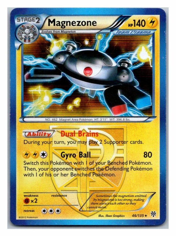 Magnezone 46/135 Plasma Storm (Holo) (Exc Condition)