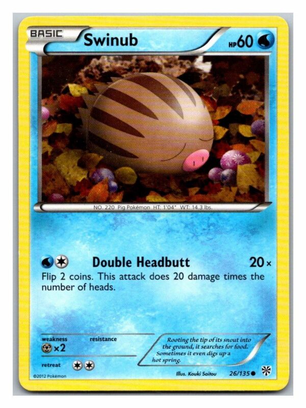 Swinub 26/135 Plasma Storm (Exc Condition) (Common)