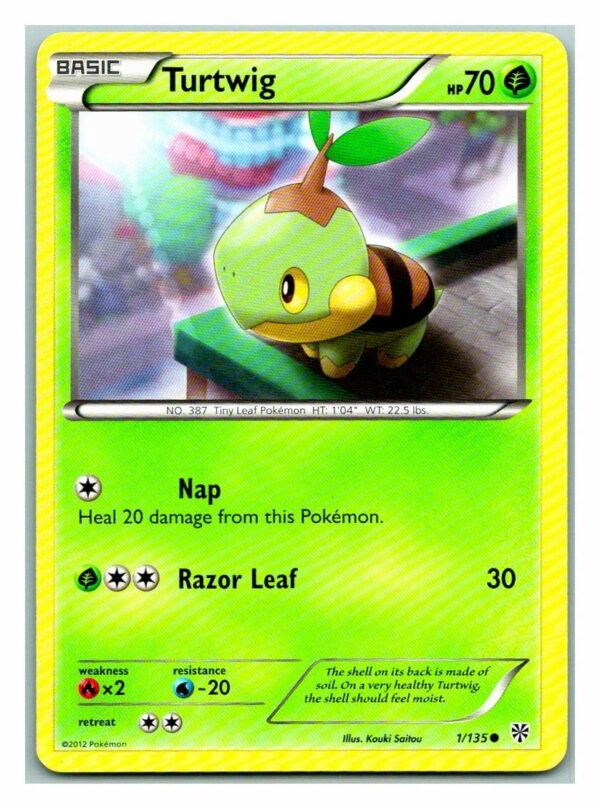 Turtwig 1/135 Plasma Storm (Exc Condition) (Common)
