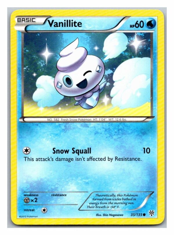 Vanillite 35/135 Plasma Storm (Common) (Exc Condition)