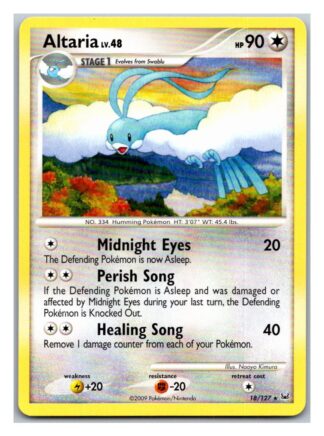 Altaria 18/127 Platinum (Rare) (Exc Condition)