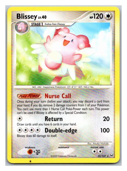Blissey 22/127 Platinum (Rare) (LP Condition)