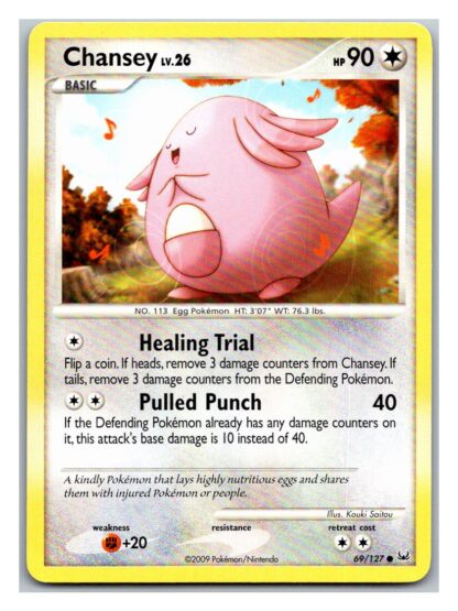 Chansey 69/127 Platinum (Common) (LP Condition)
