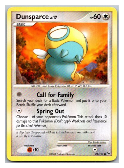 Dunsparce 73/127 Platinum (Common) (P Condition)