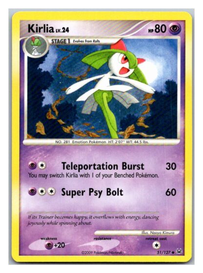 Kirlia 51/127 Platinum (Uncommon) (P Condition)