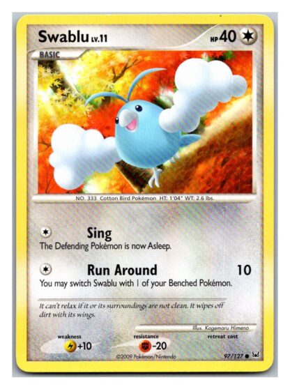 Swablu 97/127 Platinum (Common) (P Condition)