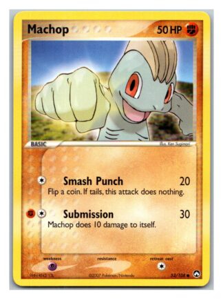 Machop 53/108 Power Keepers (Common) (Exc Condition)