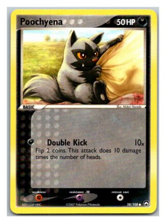 Poochyena 58/108 Power Keepers (Common) (Exc Condition)