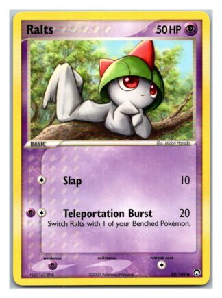 Ralts 59/108 Power Keepers (Common) (Exc Condition)