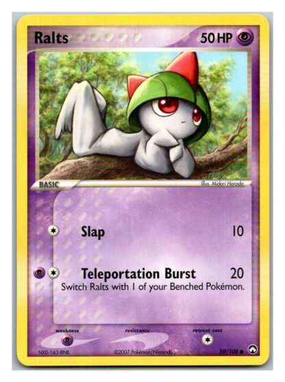 Ralts 59/108 Power Keepers (Common) (P Condition)