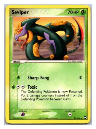 Seviper 23/108 Power Keepers (Rare) (Exc Condition)