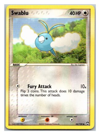 Swablu  66/108 Power Keepers (Common) (P Condition)