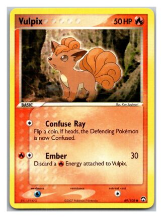 Vulpix 69/108 Power Keepers (Common) (Exc Condition)