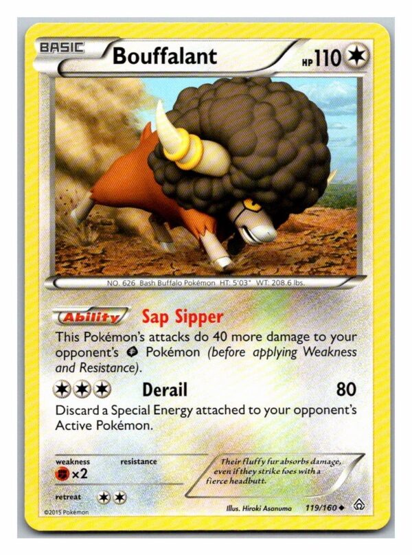 Bouffalant 119/160 Primal Clash (Uncommon) (Exc Condition)