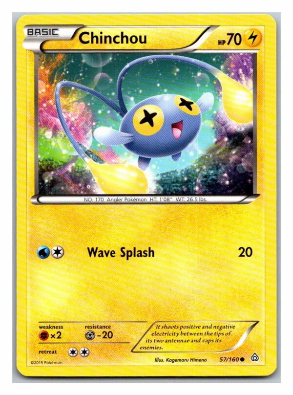 Chinchou 57/160 Primal Clash (Common) (Exc Condition)