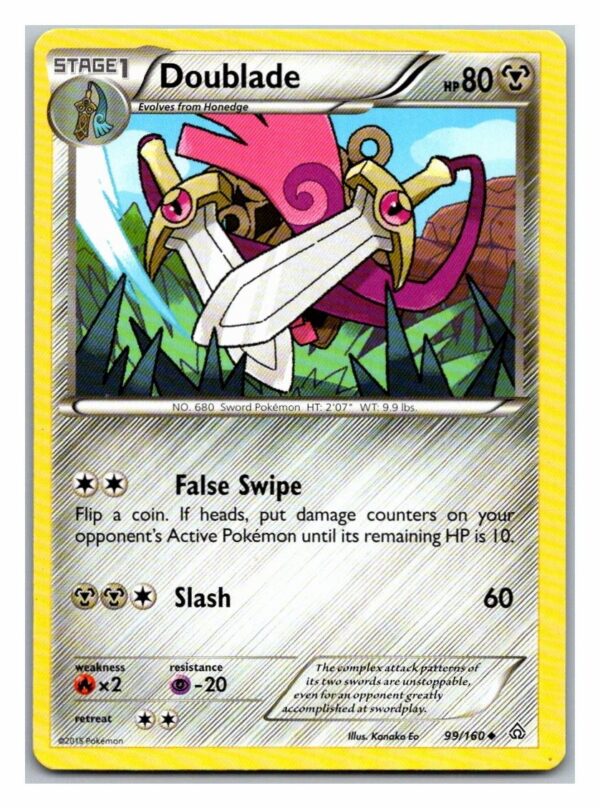 Doublade 99/160 Primal Clash (Uncommon) (Exc Condition)