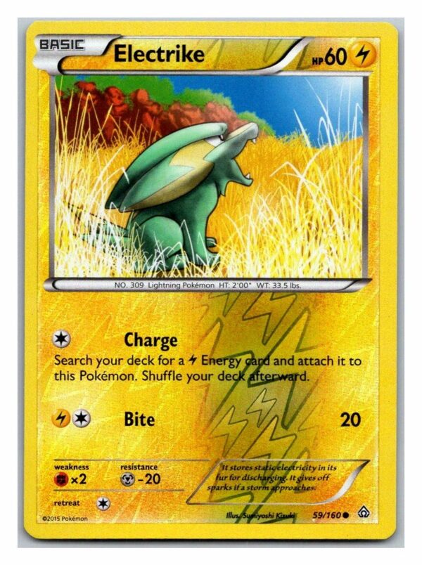 Electrike 59/160 Primal Clash (Reverse Holo) (Exc Condition)
