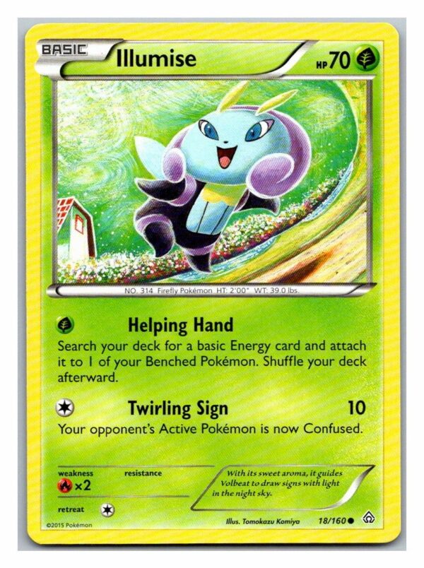 Illumise 18/160 Primal Clash (Common) (LP Condition)