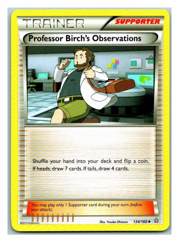 Professor Birch's Observation 134/160 Primal Clash (Uncommon) (Exc Condition)