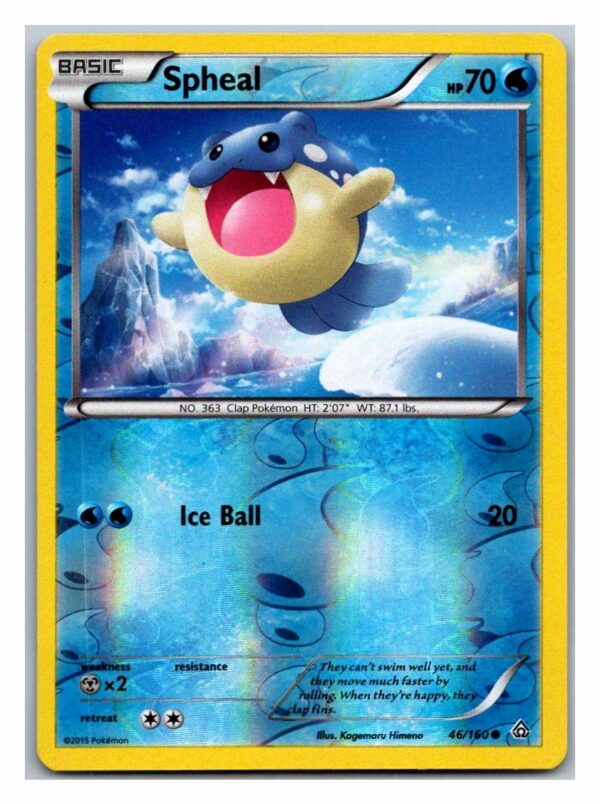 Spheal 46/160 Primal Clash (Reverse Holo) (Exc Condition)