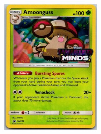 Amoonguss SM202 Promo (Holo) (Exc Condition)