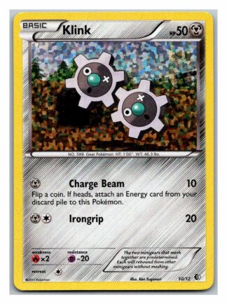 Klink 10/12 McDonalds PROMO (Holo) (Exc Condition)