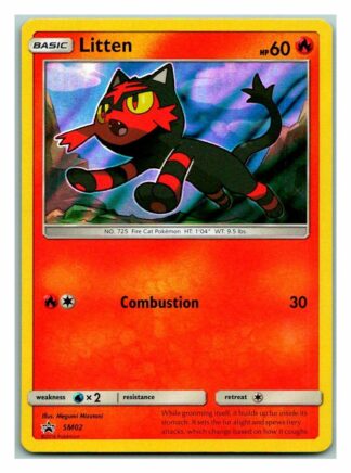 Litten SM02 Promo (Exc Condition)