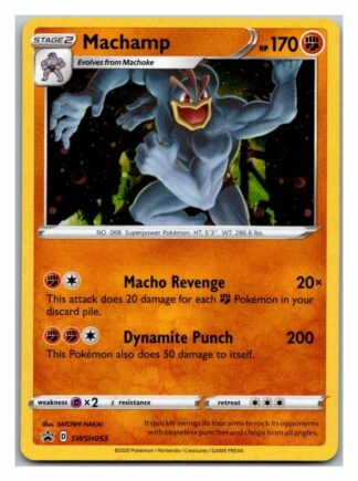 Machamp SWSH053 Promo (Holo) (Exc Condition)