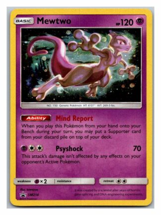Mewtwo SM214 Promo (Holo) (Exc Condition)