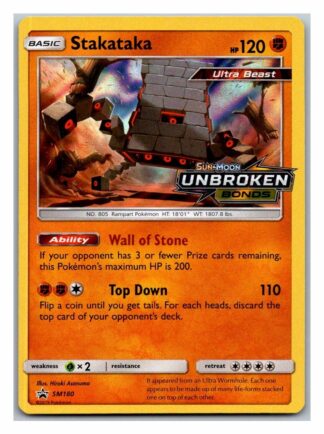 Stakataka SM180 Promo (Holo) (Exc Condition)