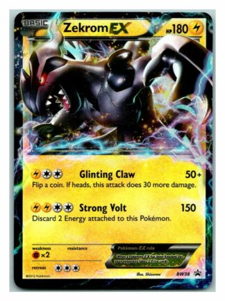 Zekrom EX BW38 Promo (Ultra Rare) (Exc Condition)