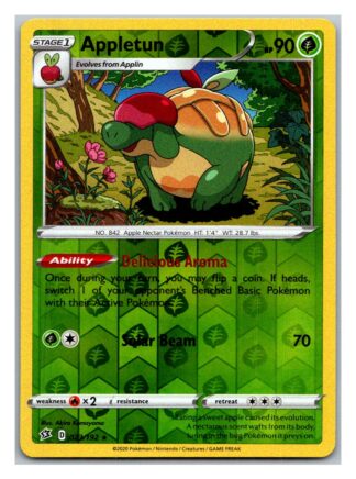 Appletun 023/192 Rebel Clash (Reverse Holo) (Exc Condition)