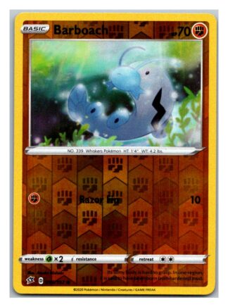 Barboach 99/192 Rebel Clash (Reverse Holo) (Exc Condition)