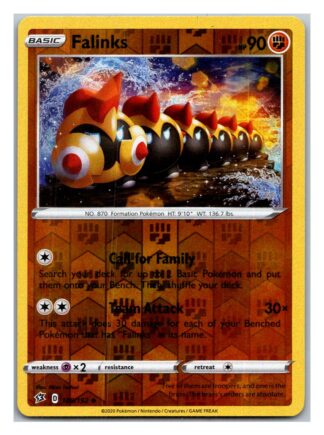 Falinks 109/192 Rebel Clash (Reverse Holo) (Exc Condition)