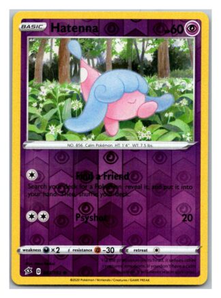 Hatenna 83/192 Rebel Clash (Reverse Holo) (Exc Condition)