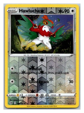 Hawlucha 148/192 Rebel Clash (Reverse Holo) (Exc Condition)
