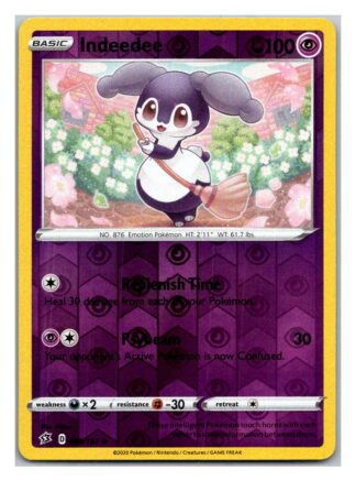 Indeedee 88/192 Rebel Clash (Reverse Holo) (Exc Condition)