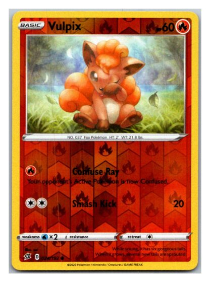 Vulpix 24/192 Rebel Clash (Reverse Holo) (Exc Condition)