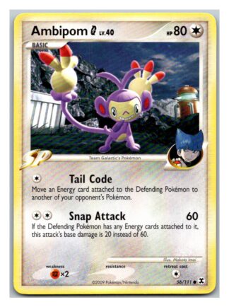 Ambipom G 56/111 Rising Rivals (Common) (Exc Condition)