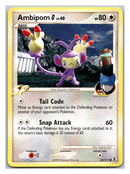 Ambipom G 56/111 Rising Rivals (Common) (P Condition)