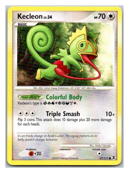 Kecleon 67/111 Rising Rivals (Common) (P Condition)