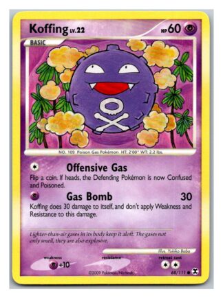 Koffing 68/111 Rising Rivals (Common) (Exc Condition)