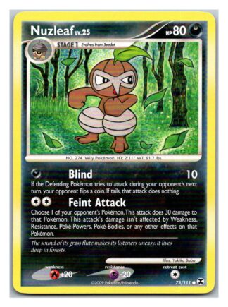 Nuzleaf 75/111 Rising Rivals (Common) (Exc Condition)