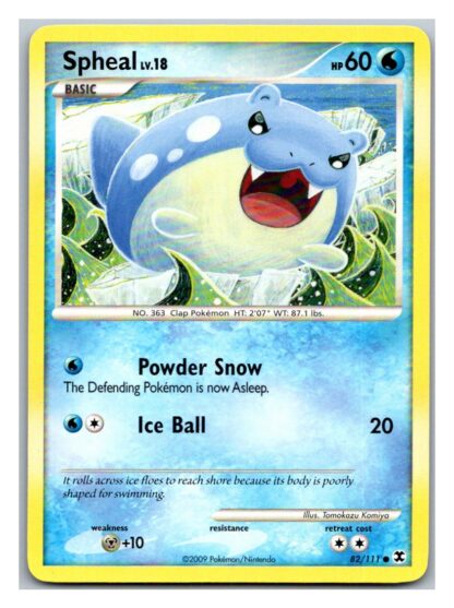 Spheal 82/111 Rising Rivals (Common) (P Condition)