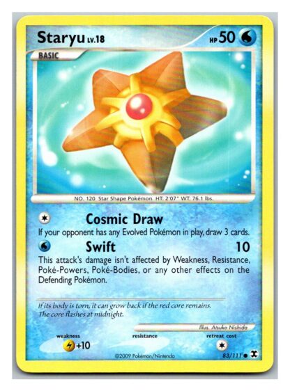 Staryu 83/111 Rising Rivals (Common) (P Condition)