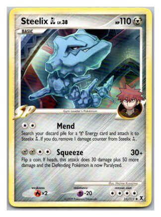 Steelix GL 51/111 Rising Rivals (Uncommon) (LP Condition)