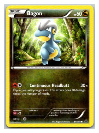 Bagon 54/108 Roaring Skies (Common) (Exc Condition)