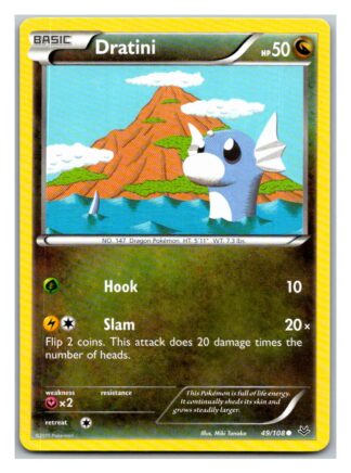 Dratini 49/108 Roaring Skies (Uncommon) (LP Condition)