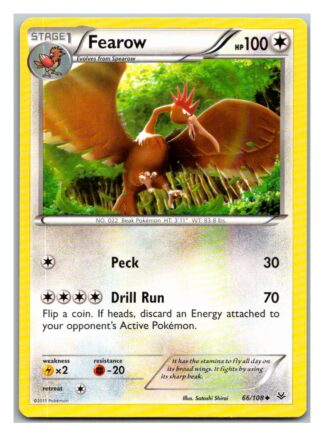 Fearow 66/108 Roaring Skies (Uncommon) (Exc Condition)
